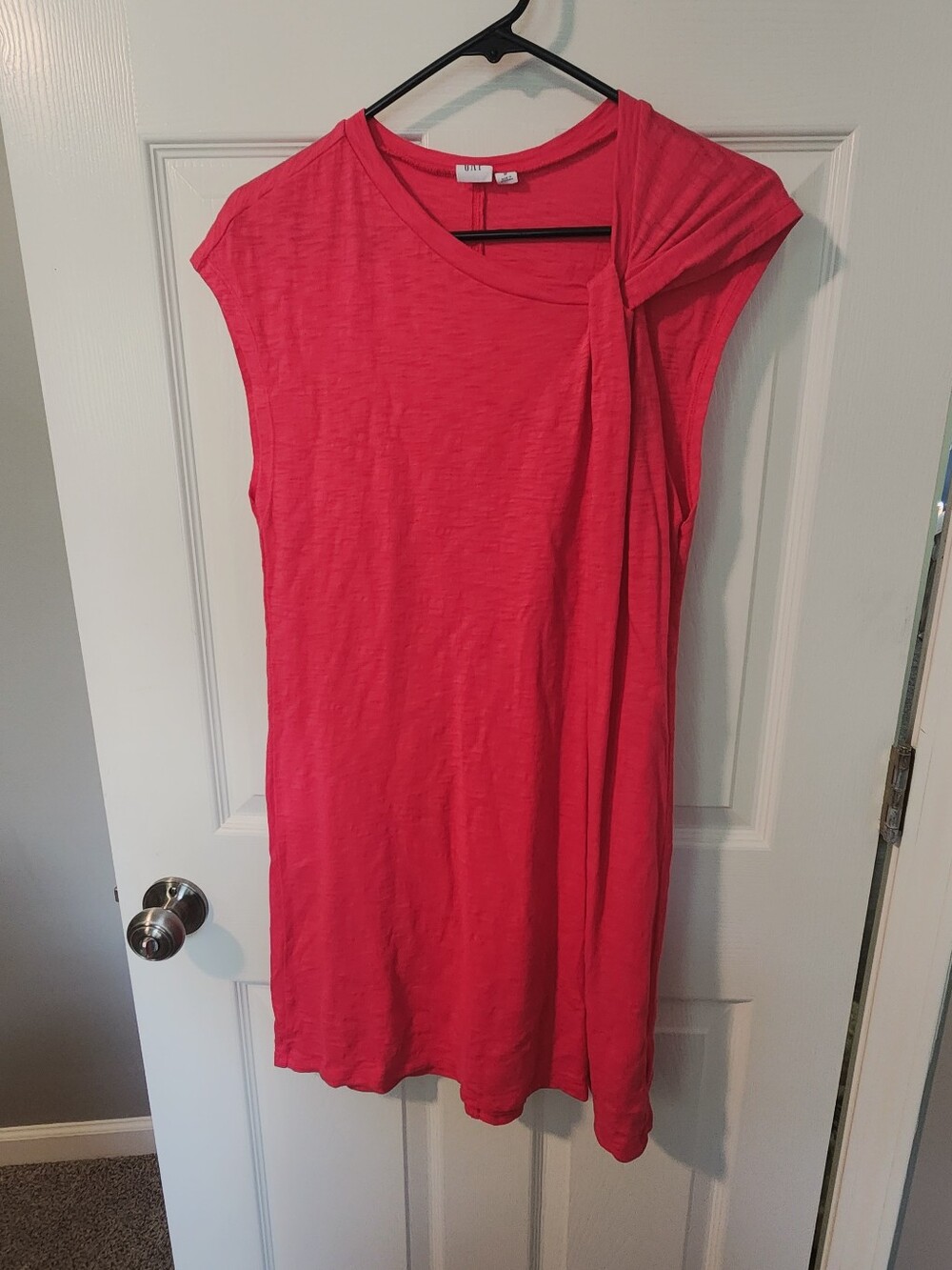 Gap Bright Pink Sleeveless Tunic Dress